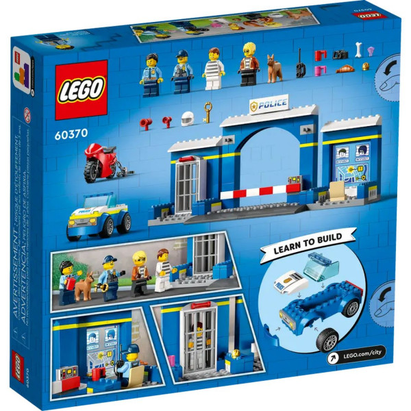 Lego City Police Station Chase 