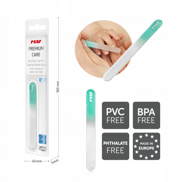 Reer staklena turpija za nokte za bebe