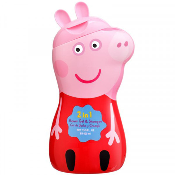 Peppa pig gel za tuširanje i šampon, 2D dim, 400ml 