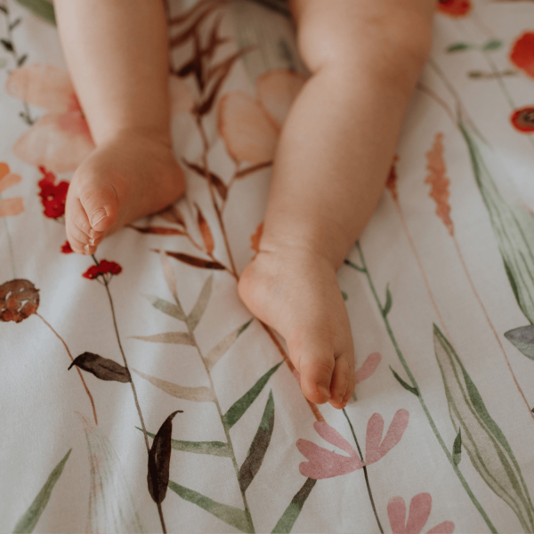 Baby Textil posteljina Cvetni svet 4/1, 80x120cm 