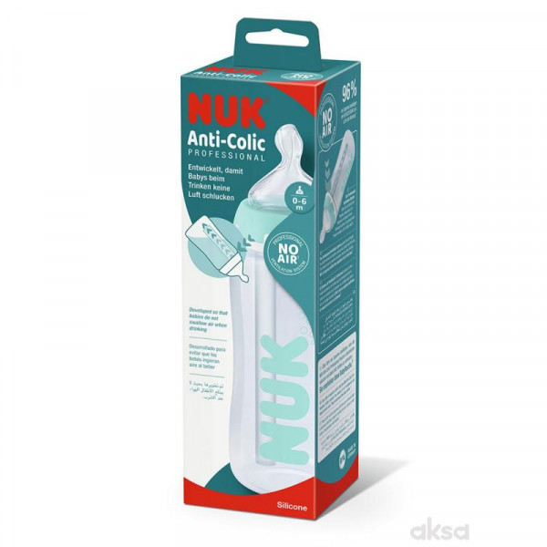 Nuk flašica sa tem.indikatorom anti-colic 300 ml (kratak rok) 