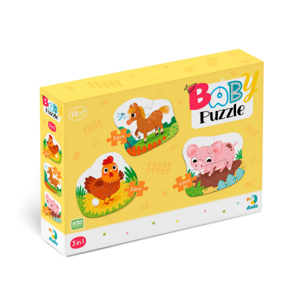 Dodo puzzle 3u1 dan na farmi 