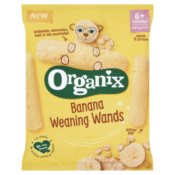 Organix banana flips  25g 