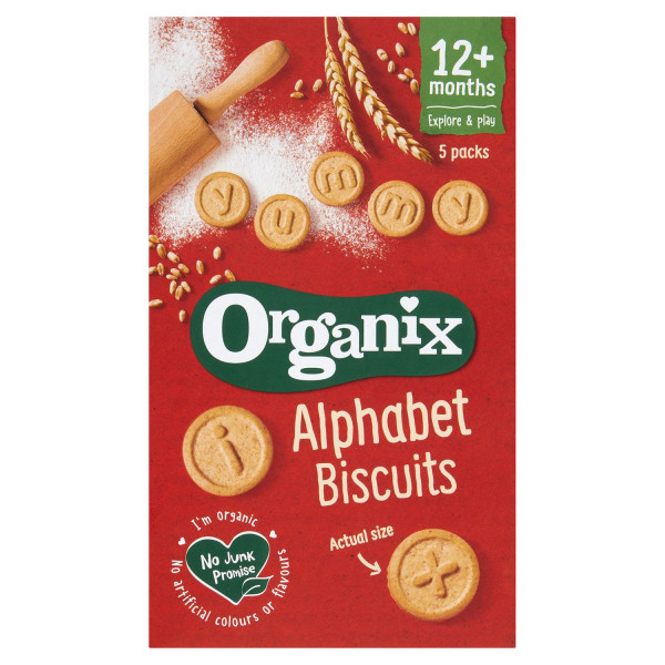 Organix alfabet keksići  25g 