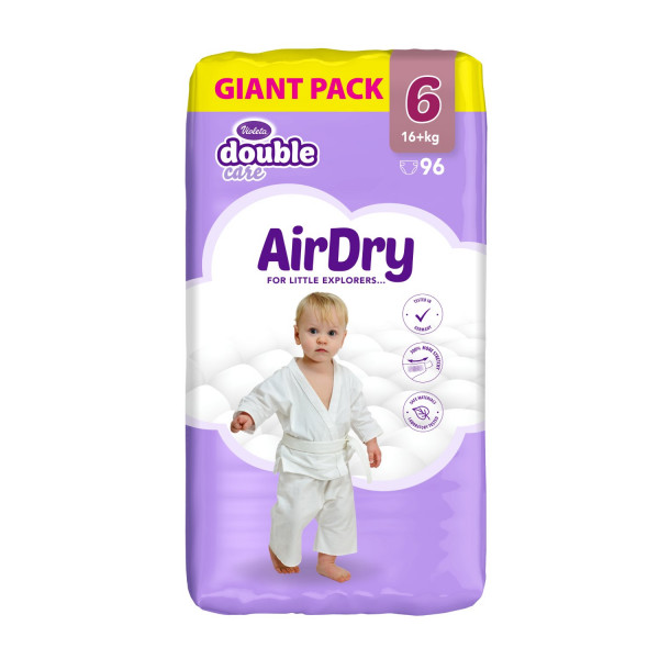 Violeta pelene DC Giant Air Dry 6Junior+16kg+96kom 