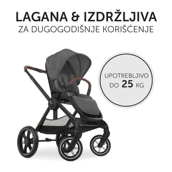 Hauck kolica Walk N Care, Dark Grey 