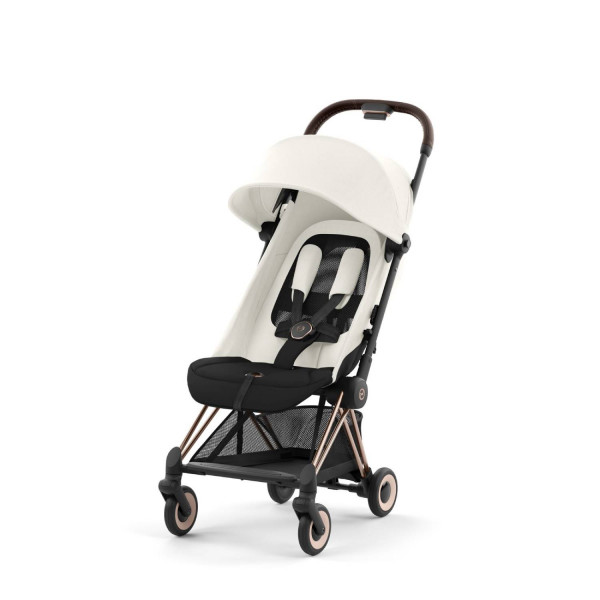 Cybex kolica Coya, Off White (Rosegold ram) 