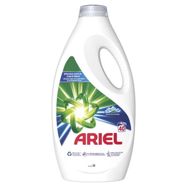 Ariel tecni deterdz.Mountain Spring 40 pranja 2l 