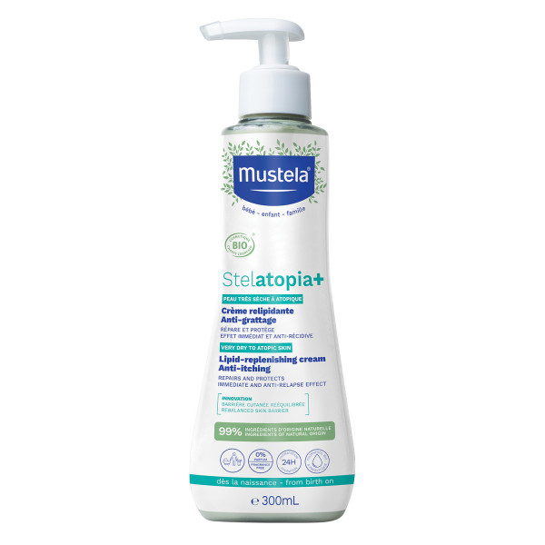 Mustela organic stelatopia + krema 300ml 