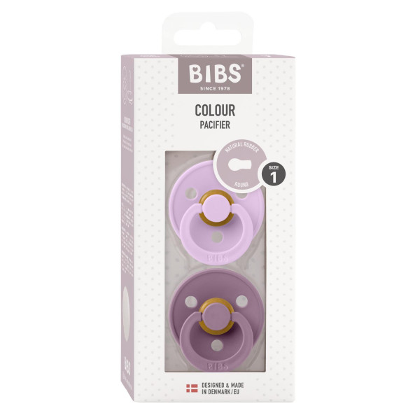 Bibs laža Violet sky / Mauve veličina 1 