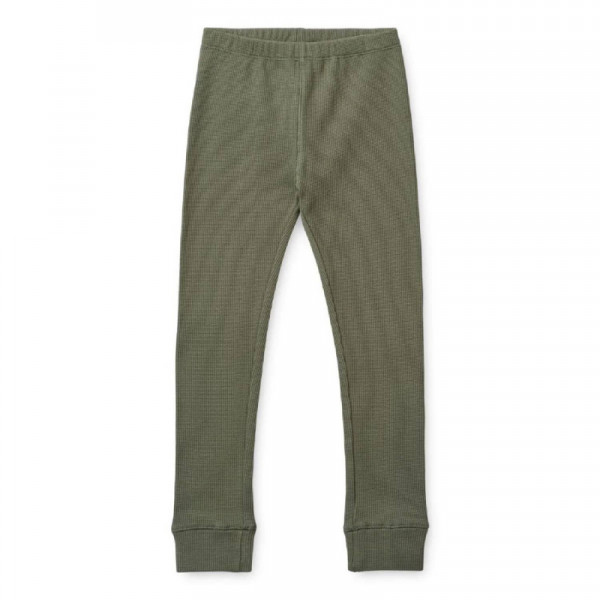 Liewood pidžama set Croydon Waffle, Faune green