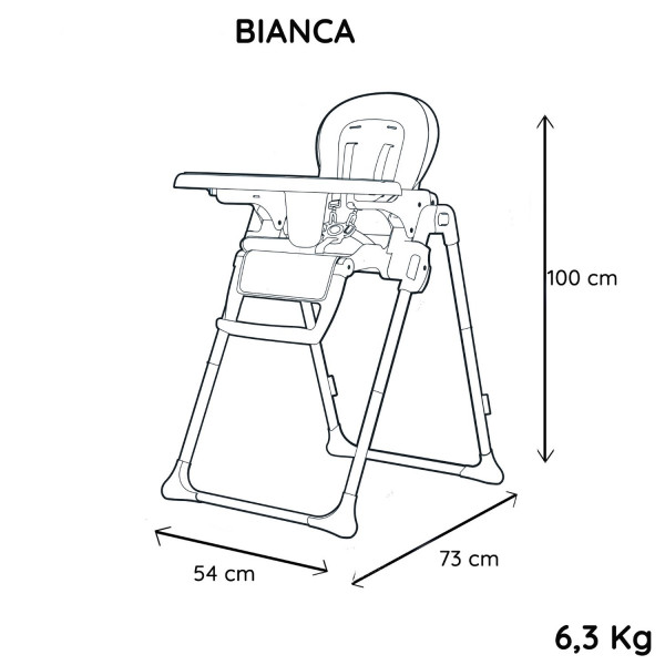 Nania hranilica Bianca, Grey 