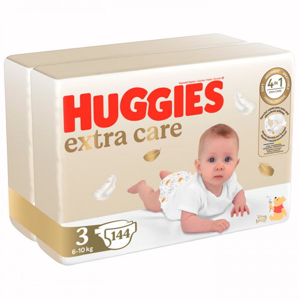 Huggies pelene extra care JR Mega 3 5-9kg 144kom