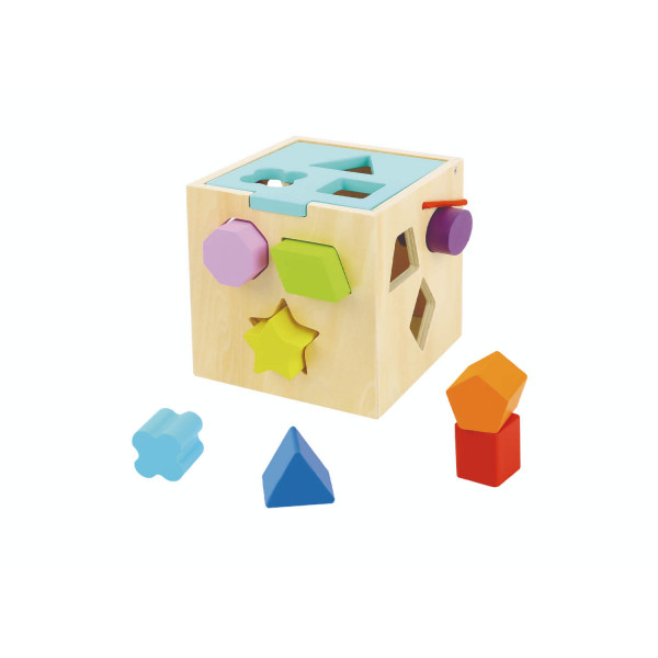 Tooky toy drvena kocka sa oblicima