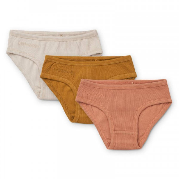 Liewood gaće 3 pcs Nanette, Tuscany rose multi mix 