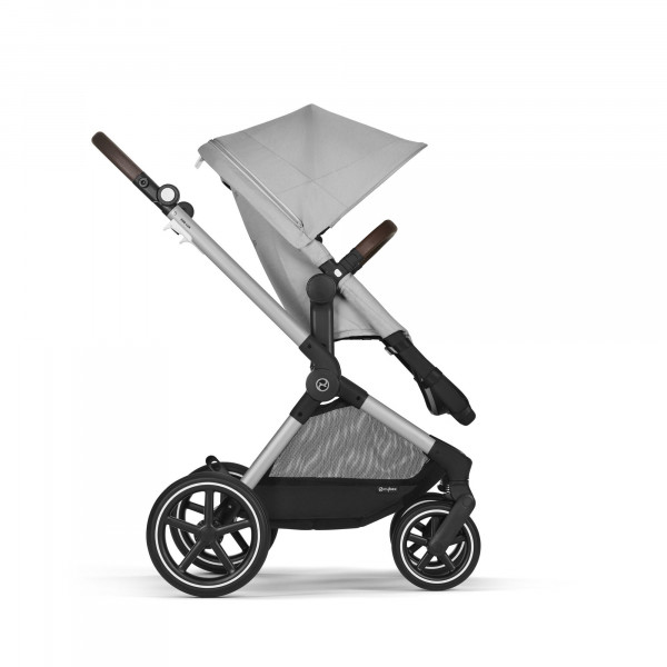 Cybex duo sistem Eos Lux Lava grey (Sivi ram) 