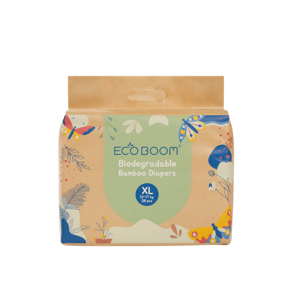 Eco boom joy bioraz.pelene za bebe XL 12kg 28kom 