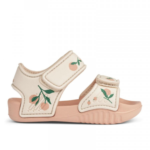 Liewood sandale Blumer, Peach/Sea shell