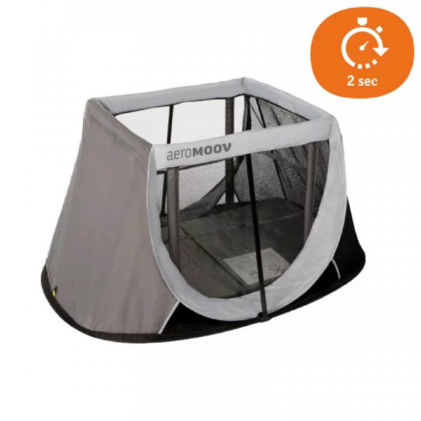 AeroMoov prenosivi krevetac, sivi 