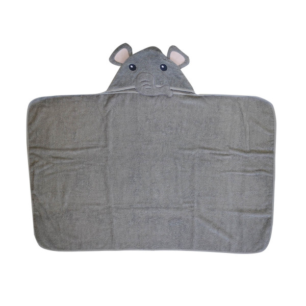 Lillo&Pippo peškir sa kapuljačom slon, 120x80cm 
