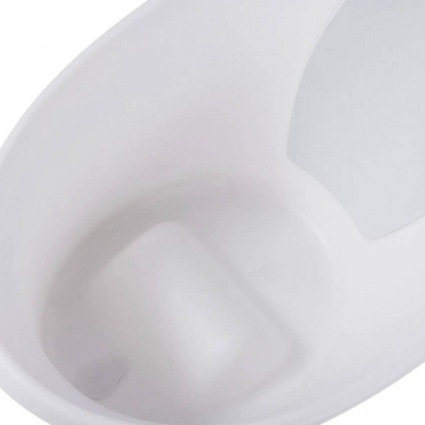 Shnuggle kadica za bebe do 12m, White/Grey 