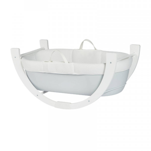 Shnuggle Dreami M nosiljka/kolevka+stal.+duš,Grey 