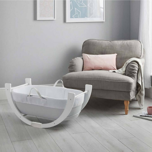 Shnuggle Dreami M nosiljka/kolevka+stal.+duš,Grey 