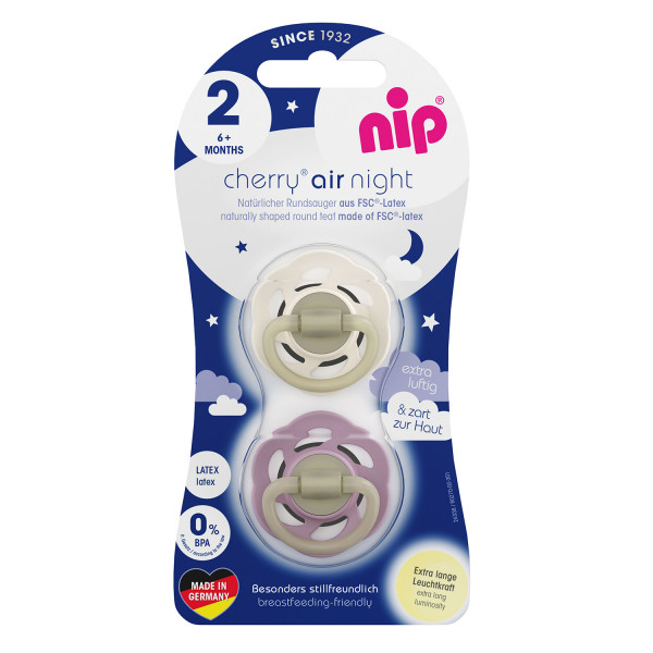 Nip Cherry Air svetleća laža od kaučuka,6m+,devoj. 