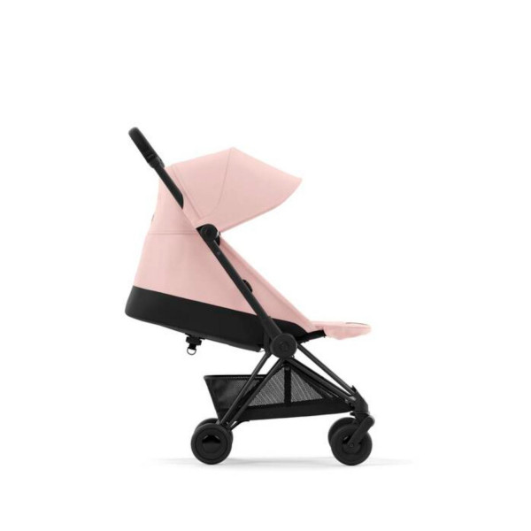 Cybex kolica Coya, Peach Pink (matt black ram) 