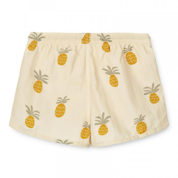 Liewood kupaći šorc Aiden, Pineapples/Cloud cream