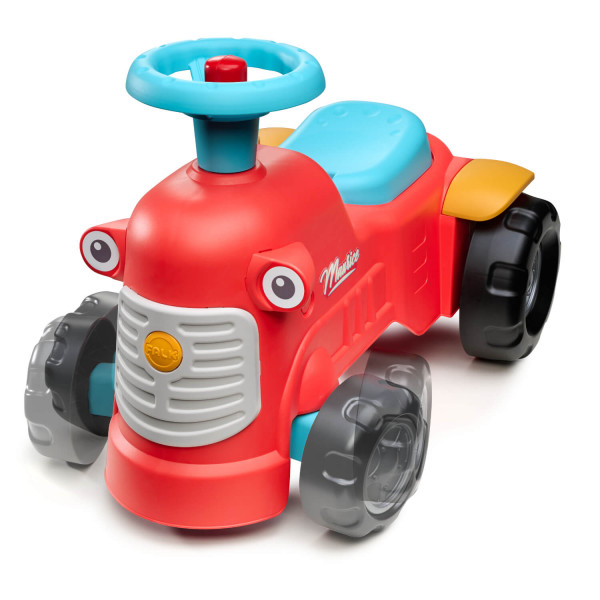 Falk traktor za decu sa prikolicom,Maurice crveni 