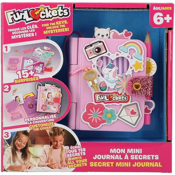 FUNLOCLETS SECRET MINI JOURNAL 
