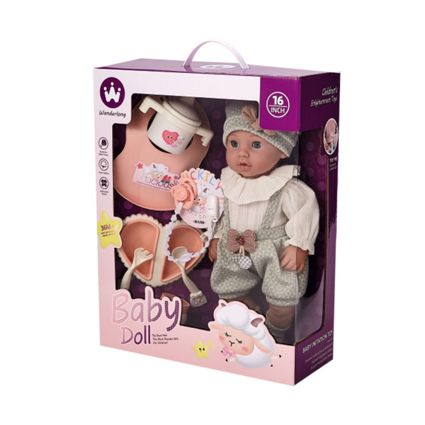 Cute&Cool lutka beba, dodaci za hranjenje, 40cm