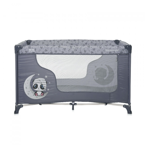 Lorelli prenosivi krevetac Moonlight, Grey Pandas