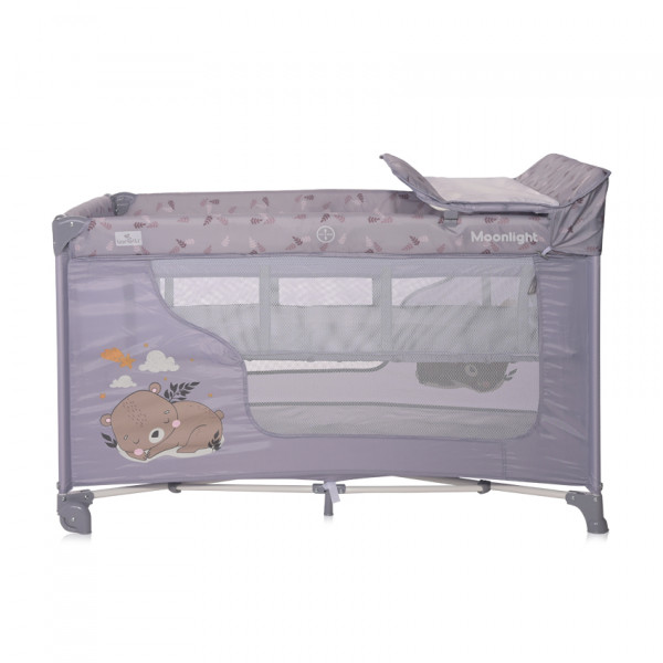 Lorelli prenosivi krevetac Moonlight 2nivoa Grey D