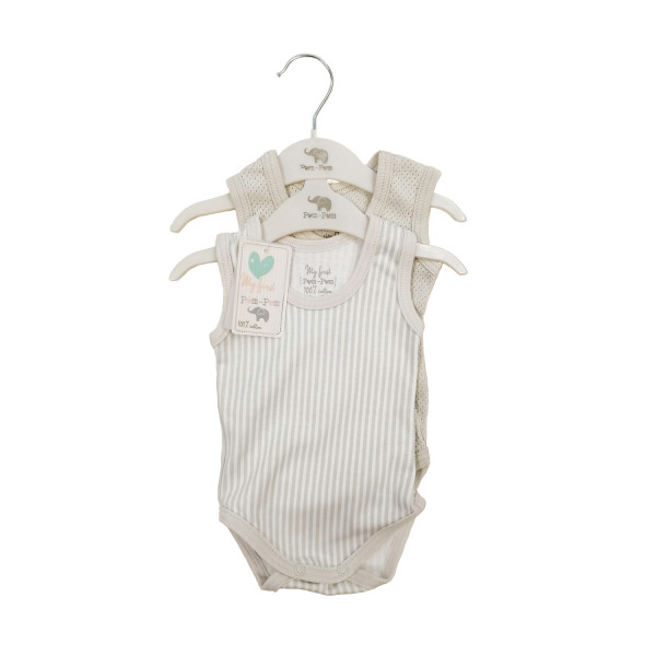 Pom Pom bodi set 2/1, unisex 