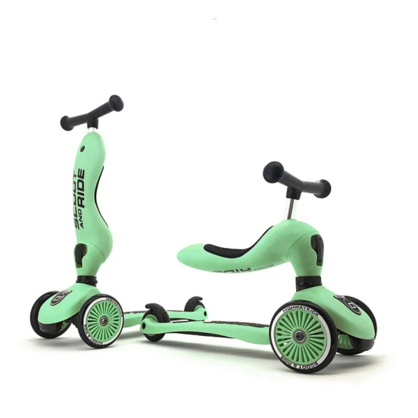 Scoot&Ride Trotinet 2u1 Highwaykick 1 Kiwi