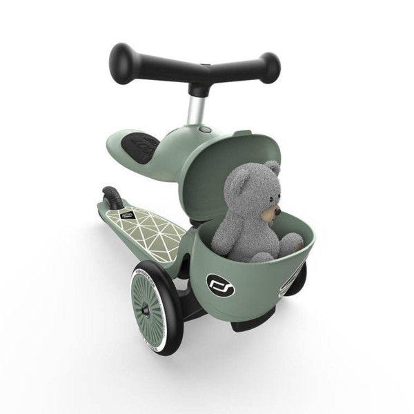 Scoot&Ride Trotinet 2u1 Highwaykick 1 Green lines 