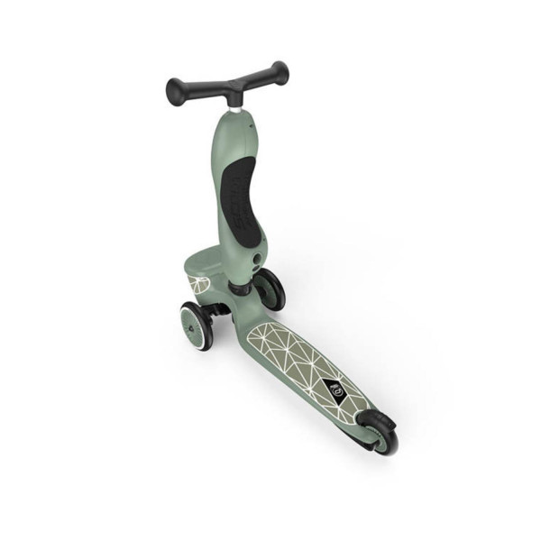 Scoot&Ride Trotinet 2u1 Highwaykick 1 Green lines 