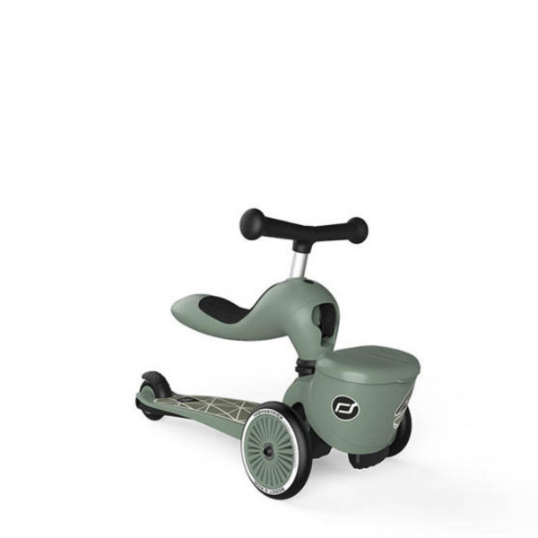 Scoot&Ride Trotinet 2u1 Highwaykick 1 Green lines 