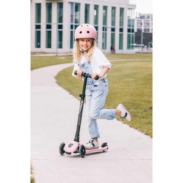 Scoot&Ride Trotinet Highwaykick Led 3 Rose