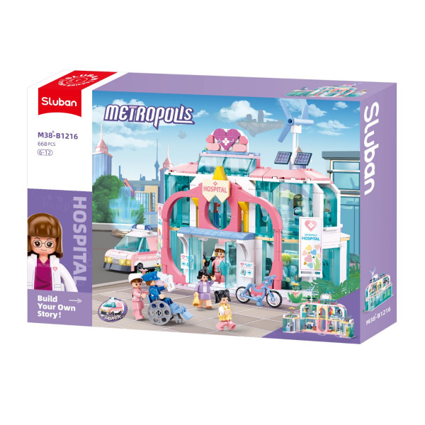 Sluban kocke, grad iz snova - bolnica 