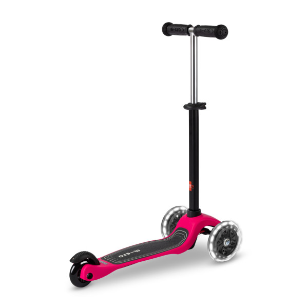 Micro trotinet Mini Deluxe Lite LED crveni 