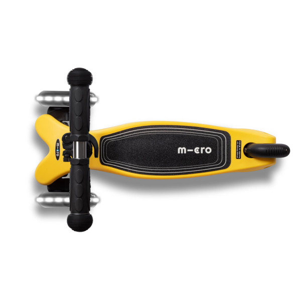 Micro trotinet Mini Deluxe Lite LED žuti 