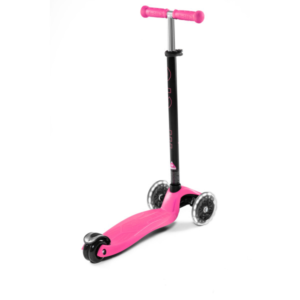 Micro trotinet Maxi Classic LED roze 