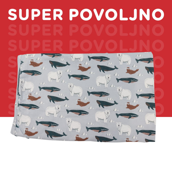 Lillo&Pippo prekrivač, severni pol 