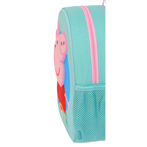 Safta dečiji ranac 3D zeleni, Peppa Pig