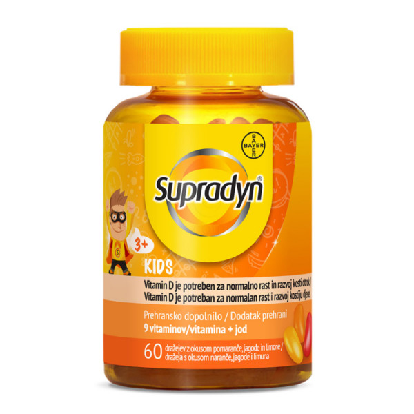 Supradyn kids dražeje 60kom 