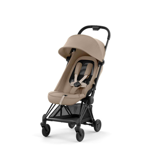 Cybex kolica Coya, Cozy Beige (matt black ram)