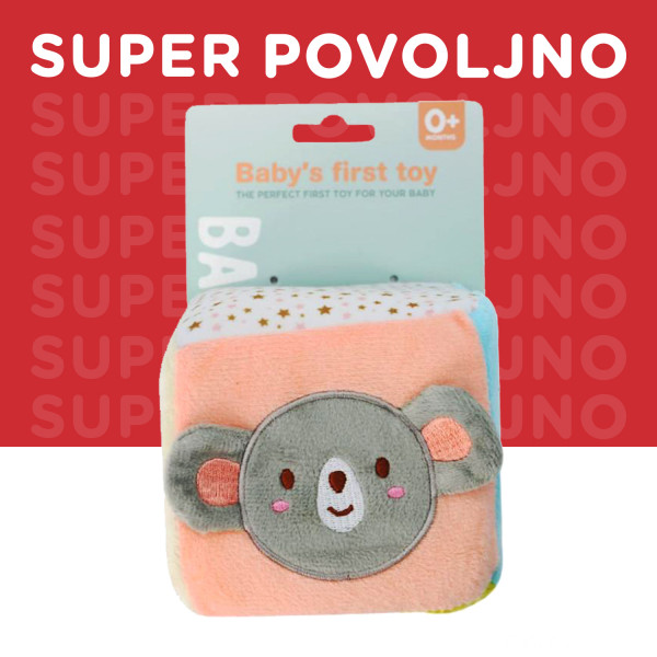 Baby chef prva igračka mekana kocka 